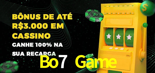Bo7 Game melhor bônus de depósito