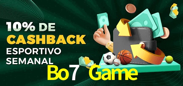 10% de bônus de cashback na Bo7 Game